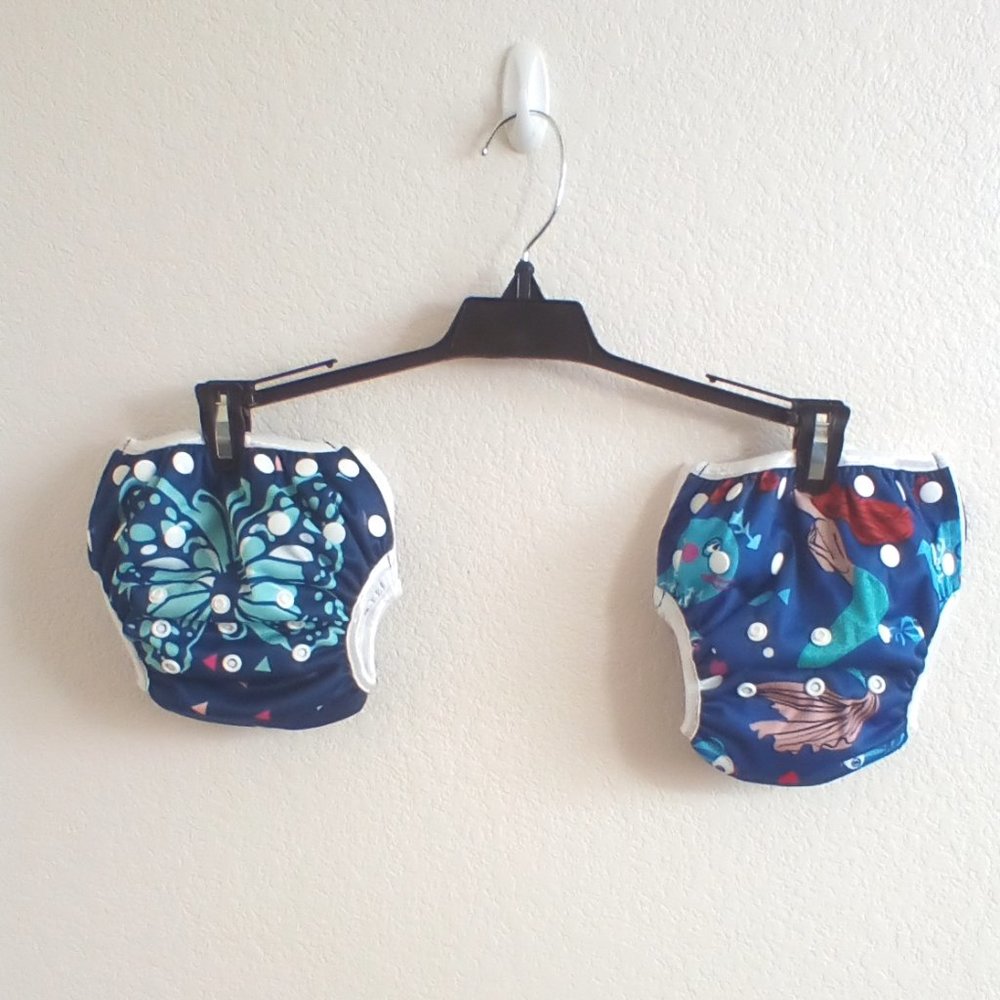 ALVABABY Swim Diapers 2-Pcs